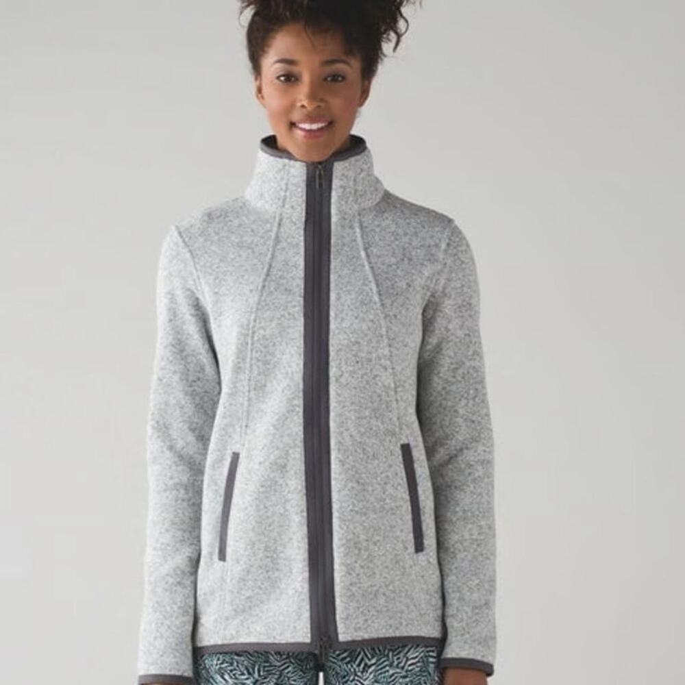 Lululemon Its Fleecing Cold Zip Up Jacket